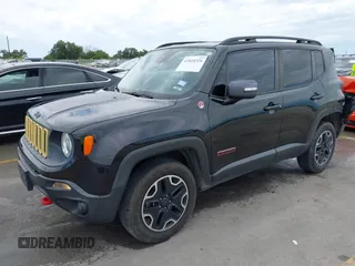 2016 Jeep Renegade Trailhawk with VIN ZACCJBCT2GPD27483, listed as a IAAI auction lot 42818326 with 123,039 mi miles and . Bid and sale history available at DreamBid. Image 19.