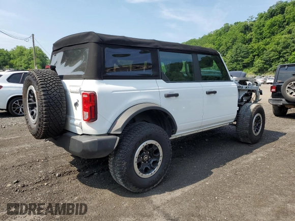2021 Ford Bronco с VIN 1FMDE5DH7MLA97679, выставлен на аукционе Copart как лот 59857284 с пробегом 33 155 миль миль и Списание • Salvage title. История ставок и продаж доступна на DreamBid. Изображение 3.