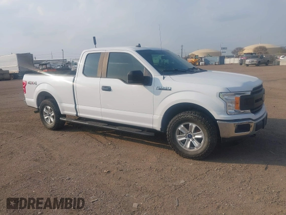2020 Ford F-150 XL with VIN 1FTFX1E51LKF58027, listed as a IAAI auction lot 41207102 with 162,736 mi miles and . Bid and sale history available at DreamBid. Image 1.