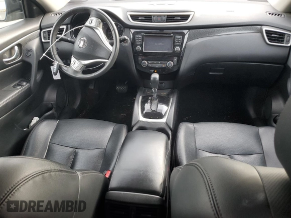 2015 Nissan Rogue SL with VIN 5N1AT2MV3FC914694, listed as a Copart auction lot 50676605 with 131,466 mi miles and Salvage Title. Bid and sale history available at carsss.com. Image 8.