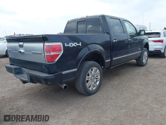2013 Ford F-150 XL with VIN 1FTFW1ET5DFA73563, listed as a IAAI auction lot 42124436 with 239,667 mi miles. Bid and sale history available at carsss.com. Image 4.
