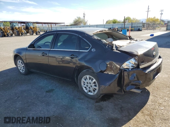 2008 Chevrolet Impala with VIN 2G1WS583881249199, listed as a Copart auction lot 53579305 with 160,956 mi miles and Salvage Title. Bid and sale history available at DreamBid. Image 2.