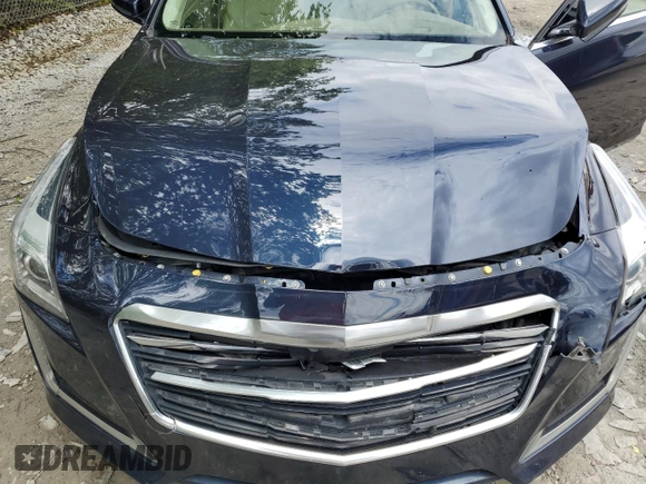 2015 Cadillac CTS Luxury AWD with VIN 1G6AX5SX3F0129613, listed as a Copart auction lot 58037745 with 110,506 mi miles and Salvage title. Bid and sale history available at DreamBid. Image 11.