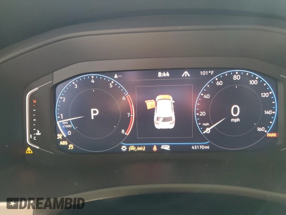 2021 Volkswagen Atlas SEL Premium R-Line z VIN 1V2FE2CAXMC219210, wystawiony jako Copart lot #62213275 z przebiegiem 43 170 mil mil oraz Szkoda całkowita • Salvage title. Historia ofert i sprzedaży dostępna na DreamBid. Obrazek 9.