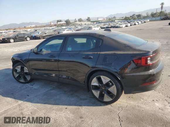 2024 Polestar 2 with VIN YSMFD3KA8RL232318, listed as a Copart auction lot 73779754 with 12,254 mi miles and Salvage Title. Bid and sale history available at carsss.com. Image 2.