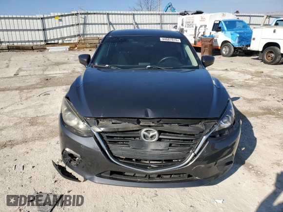 2014 Mazda 3 i Sport with VIN JM1BM1U75E1121862, listed as a Copart auction lot 44687015 with 194,473 mi miles and Salvage Title. Bid and sale history available at DreamBid. Image 5.