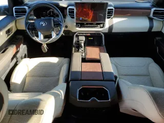 2022 Toyota Tundra 1794 Edition with VIN 5TFMA5DB6NX009193, listed as a Copart auction lot 74429534 with 49,570 mi miles and Salvage title. Bid and sale history available at DreamBid. Image 8.