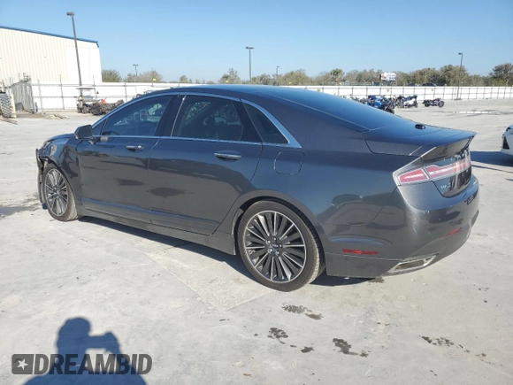 2016 Lincoln MKZ with VIN 3LN6L2JK8GR620629, listed as a Copart auction lot 46929185 with 51,075 mi miles and Salvage Title. Bid and sale history available at carsss.com. Image 2.