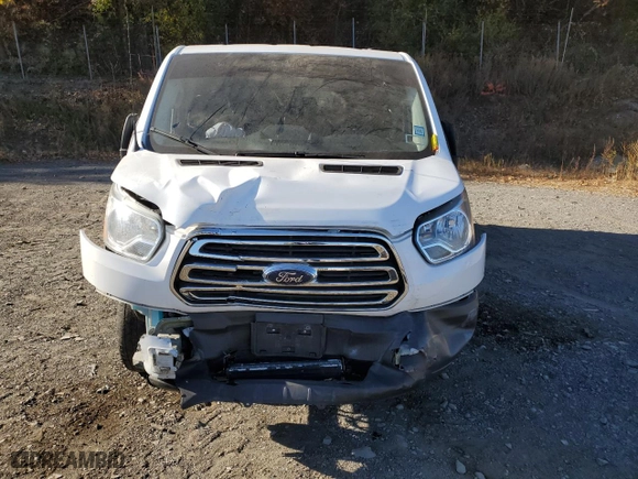 2017 Ford Transit Wagon XL with VIN 1FBZX2ZM7HKA23378, listed as a Copart auction lot 87117694 with 0 mi miles and Salvage Title. Bid and sale history available at carsss.com. Image 5.