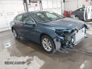 2024 Chevrolet Malibu LT with VIN 1G1ZD5ST0RF218782, listed as a IAAI auction lot 42096080 with 25,375 mi miles and . Bid and sale history available at DreamBid. Image 1.