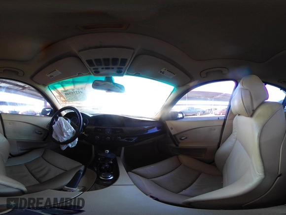 2006 BMW 5 Series 550i with VIN WBANB53566CP02302, listed as a IAAI auction lot 41238940 with 117,939 mi miles and . Bid and sale history available at DreamBid. Image 18.