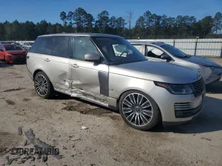 2020 Land Rover Range Rover P525 HSE with VIN SALGS2SE6LA589642, listed as a Copart auction lot 43607085 with 45,226 mi miles and Salvage title. Bid and sale history available at DreamBid. Image 4.