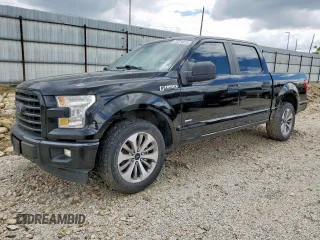 2017 Ford F-150 XL with VIN 1FTEW1CP1HKE12835, listed as a Copart auction lot 55514815 with 121,601 mi miles and Clean title. Bid and sale history available at DreamBid. Image 1.