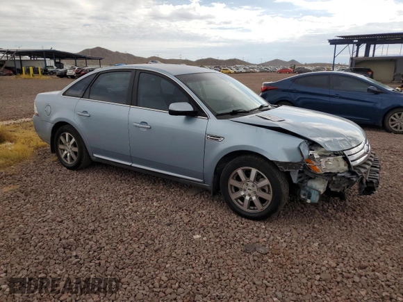 2008 Ford Taurus SEL with VIN 1FAHP24W58G156102, listed as a Copart auction lot 69424184 with 75,091 mi miles and Salvage Title. Bid and sale history available at carsss.com. Image 4.