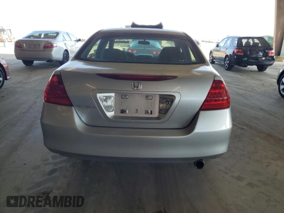 2007 Honda Accord LX with VIN 1HGCM56437A175051, listed as a Copart auction lot 59169215 with 255,162 mi miles and Salvage title. Bid and sale history available at DreamBid. Image 6.
