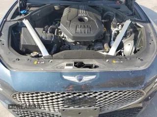 2022 Genesis G70 2.0T with VIN KMTG34TA1NU094232, listed as a Copart auction lot 67661714 with 43,350 mi miles and Salvage Title. Bid and sale history available at carsss.com. Image 11.