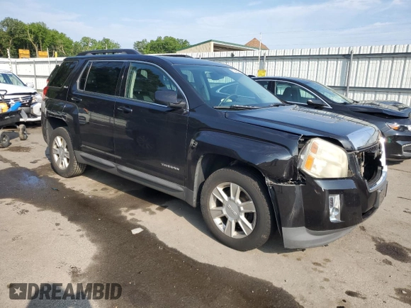 2012 GMC Terrain SLE-2 with VIN 2GKALSEK3C6332001, listed as a Copart auction lot 62345265 with 128,166 mi miles and Salvage title. Bid and sale history available at DreamBid. Image 4.