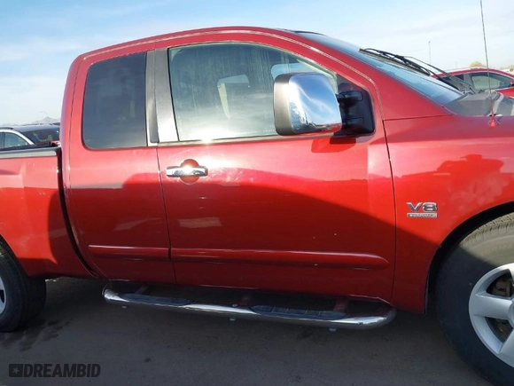 2004 Nissan Titan XE with VIN 1N6AA06A24N584067, listed as a IAAI auction lot 41568800 with 184,664 mi miles. Bid and sale history available at carsss.com. Image 14.