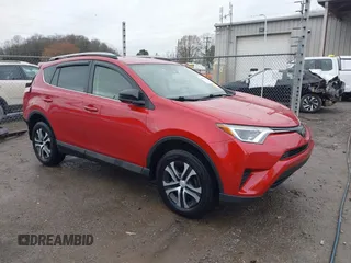2017 Toyota RAV4 LE with VIN JTMBFREV7HJ105494, listed as a IAAI auction lot 41963621 with 143,794 mi miles. Bid and sale history available at carsss.com. Image 1.