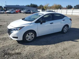 2023 Nissan Versa S with VIN 3N1CN8BV7PL833459, listed as a Copart auction lot 79117134 with 26,073 mi miles and Salvage title. Bid and sale history available at DreamBid. Image 1.