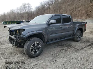2016 Toyota Tacoma SR with VIN 3TMCZ5ANXGM042547, listed as a Copart auction lot 52010905 with 105,546 mi miles and Salvage Title. Bid and sale history available at carsss.com. Image 1.