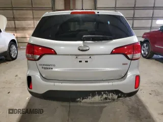 2014 Kia Sorento LX with VIN 5XYKT3A60EG460197, listed as a Copart auction lot 46849535 with 103,949 mi miles and Clean Title. Bid and sale history available at DreamBid. Image 6.