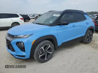 2023 Chevrolet TrailBlazer RS with VIN KL79MTSL2PB143953, listed as a Copart auction lot 49394705 with 16,458 mi miles and Salvage Title. Bid and sale history available at DreamBid. Image 1.