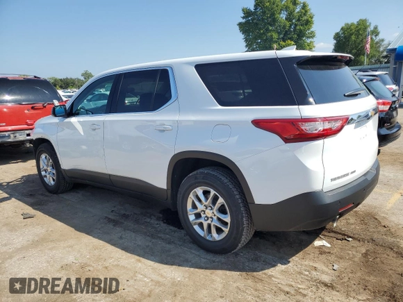 2020 Chevrolet Traverse LS with VIN 1GNEVLKW9LJ155226, listed as a Copart auction lot 68505504 with 42,517 mi miles and Salvage Title. Bid and sale history available at carsss.com. Image 2.