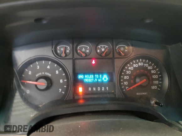 2010 Ford F-150 XL with VIN 1FTEX1CW7AKE77618, listed as a Copart auction lot 55766385 with 190,327 mi miles and Salvage title. Bid and sale history available at DreamBid. Image 9.
