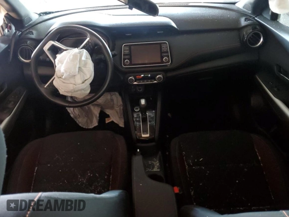 2019 Nissan Kicks SR with VIN 3N1CP5CU5KL568614, listed as a Copart auction lot 48432185 with 81,776 mi miles and Salvage Title. Bid and sale history available at DreamBid. Image 8.