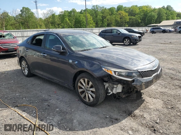 2018 Kia Optima LX with VIN 5XXGT4L33JG231140, listed as a Copart auction lot 55649125 with 110,102 mi miles and Clean Title. Bid and sale history available at carsss.com. Image 4.