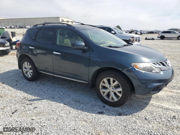 2012 Nissan Murano S with VIN JN8AZ1MU1CW110834, listed as a Copart auction lot 48887195 with 162,820 mi miles and Salvage Title. Bid and sale history available at carsss.com. Image 4.