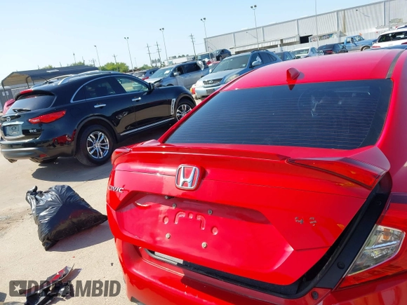 2017 Honda Civic Sedan EX-T with VIN 2HGFC1F3XHH641013, listed as a IAAI auction lot 41979162 with 112,833 mi miles. Bid and sale history available at carsss.com. Image 16.