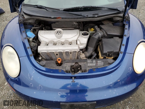 2008 Volkswagen Beetle SE with VIN 3VWRG31Y98M400590, listed as a Copart auction lot 86334134 with 118,307 mi miles and Salvage title. Bid and sale history available at DreamBid. Image 11.