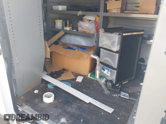 2022 Ram ProMaster Cargo with VIN 3C6LRVNG6NE127928, listed as a IAAI auction lot 41499671 with 36,846 mi miles and . Bid and sale history available at DreamBid. Image 8.