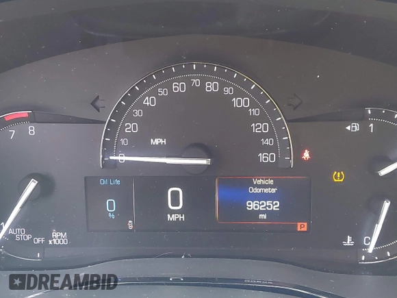 2017 Cadillac XT5 FWD with VIN 1GYKNARS7HZ144148, listed as a IAAI auction lot 41392399 with 96,252 mi miles and . Bid and sale history available at carsss.com. Image 7.