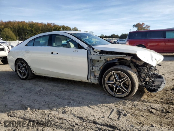 2019 Mercedes-Benz CLS with VIN WDD2J5KB9KA018453, listed as a Copart auction lot 80504414 with 44,342 mi miles and Salvage Title. Bid and sale history available at carsss.com. Image 4.