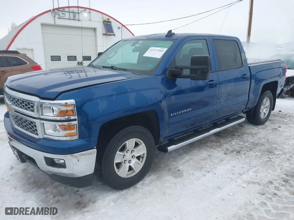 2015 Chevrolet Silverado 1500 LT with VIN 3GCUKREC5FG198758, listed as a IAAI auction lot 41573360 with 150,562 mi miles. Bid and sale history available at carsss.com. Image 17.