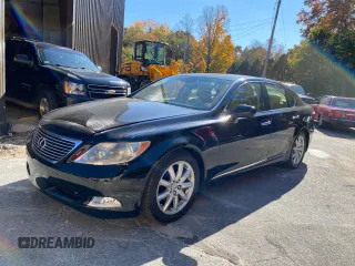 2007 Lexus LS 460 with VIN JTHBL46F875038347, listed as a Copart auction lot 56106155 with 259,466 mi miles and Clean Title. Bid and sale history available at DreamBid. Image 2.