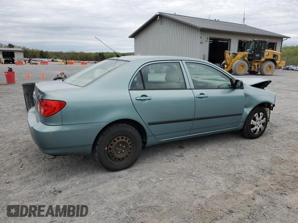2006 Toyota Corolla CE с VIN 2T1BR32E76C685749, выставлен на аукционе Copart как лот 53939235 с пробегом 189 343 миль миль и Списание • Salvage title. История ставок и продаж доступна на DreamBid. Изображение 3.