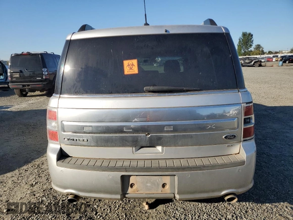 2013 Ford Flex Limited with VIN 2FMHK6D84DBD10619, listed as a Copart auction lot 73090764 with 0 mi miles and Salvage Title. Bid and sale history available at carsss.com. Image 6.