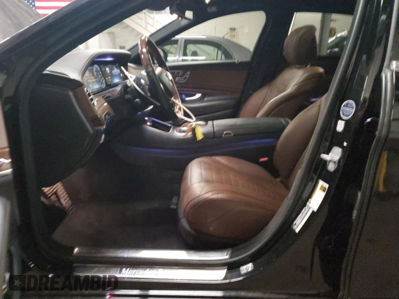 2017 Mercedes-Benz S 550 with VIN WDDUG8FB9HA312320, listed as a Copart auction lot 84599974 with 108,871 mi miles and Salvage Title. Bid and sale history available at carsss.com. Image 7.