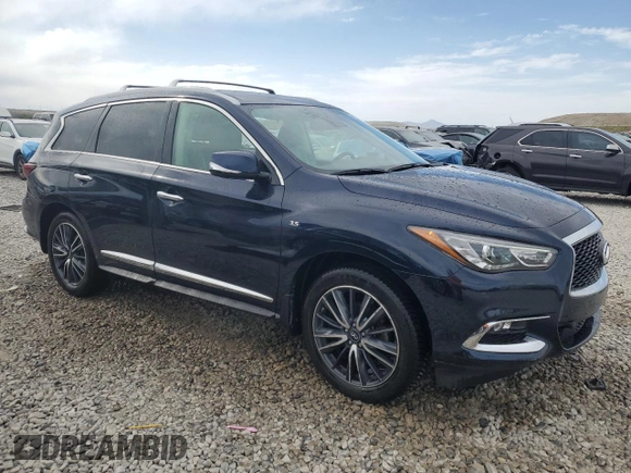 2019 Infiniti QX60 Pure z VIN 5N1DL0MM5KC530029, wystawiony jako Copart lot #54208765 z przebiegiem 126 409 mil mil oraz Szkoda całkowita • Salvage title. Historia ofert i sprzedaży dostępna na DreamBid. Obrazek 4.