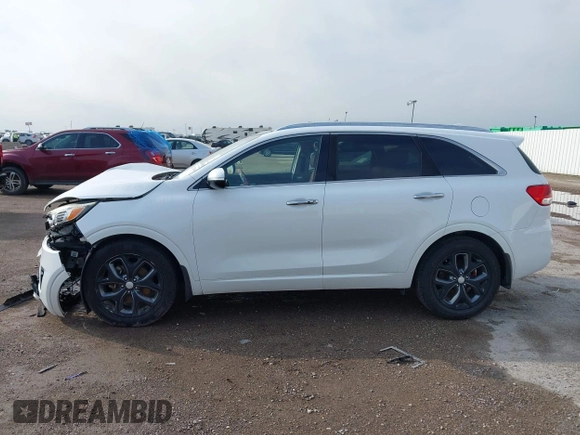 2018 Kia Sorento SX with VIN 5XYPK4A57JG407206, listed as a IAAI auction lot 42378049 with Not provided miles and . Bid and sale history available at DreamBid. Image 14.