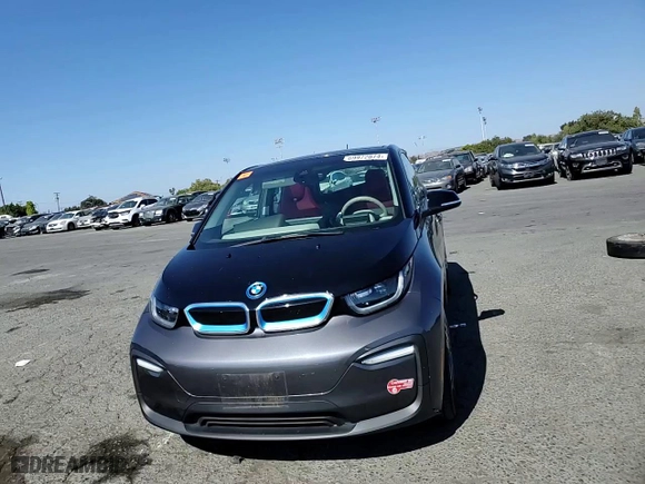 2018 BMW i3 with VIN WBY7Z4C54JVD95955, listed as a Copart auction lot 69972074 with 0 mi miles and Salvage Title. Bid and sale history available at carsss.com. Image 10.