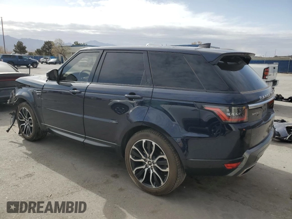 2020 Land Rover Range Rover Sport HSE with VIN SALWR2SU2LA723867, listed as a Copart auction lot 51534245 with 70,276 mi miles and Salvage title. Bid and sale history available at DreamBid. Image 2.