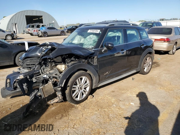 2022 MINI Countryman Cooper with VIN WMZ43BR06N3N73336, listed as a Copart auction lot 73768704 with Not provided miles and Salvage title. Bid and sale history available at DreamBid. Image 1.