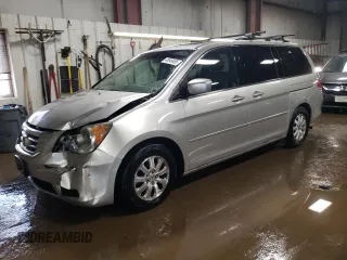 2008 Honda Odyssey EX-L with VIN 5FNRL38688B038842, listed as a Copart auction lot 48949495 with 160,165 mi miles and Salvage Title. Bid and sale history available at carsss.com. Image 1.