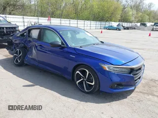 2022 Honda Accord Sport with VIN 1HGCV3F24NA032526, listed as a IAAI auction lot 42135161 with 53,626 mi miles and . Bid and sale history available at DreamBid. Image 1.