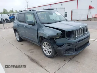 2018 Jeep Renegade Latitude with VIN ZACCJABB9JPH20388, listed as a IAAI auction lot 42212067 with 90,270 mi miles and . Bid and sale history available at DreamBid. Image 1.